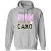 "Pretty In Pink. Lethal In Camo" Gildan Pullover Hoodie 8 oz.
