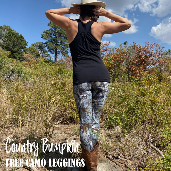 Country Bumpkin Tree Camo Leggings