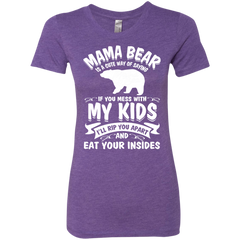 Mama Bear Top NL6710 Next Level Ladies' Triblend T-Shirt