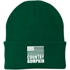 Country Bumpkin Flag  Knit Cap Beanie