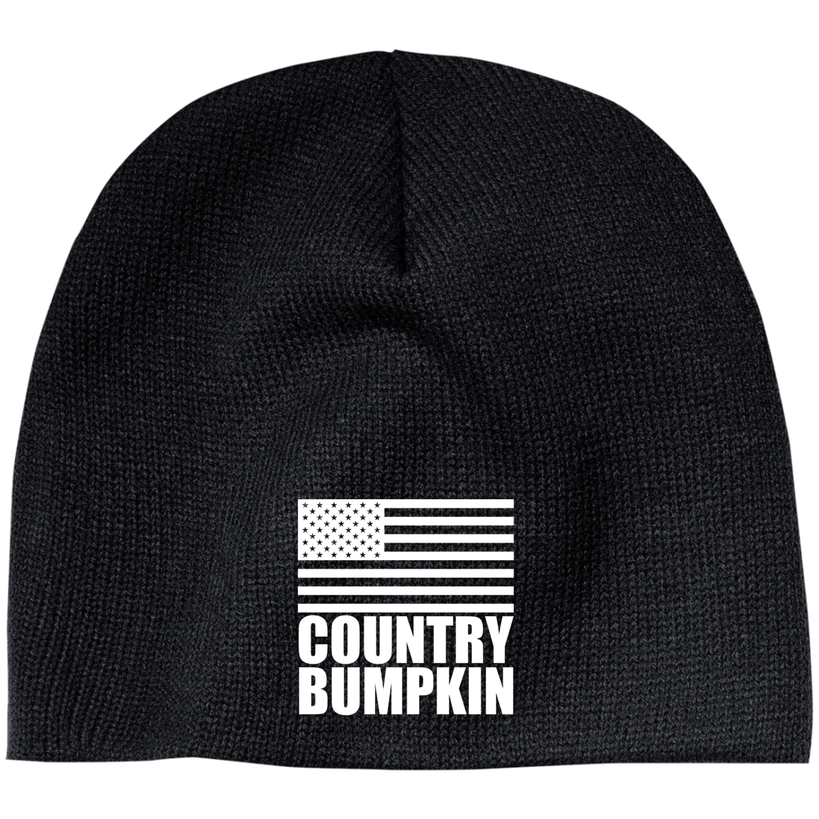 Country Bumpkin Flag 100% Acrylic Beanie