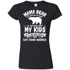 Mama Bear Top G640L Gildan Softstyle Ladies' T-Shirt