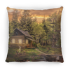 Country Cabin Square Pillow 14x14