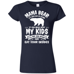 Mama Bear Top G640L Gildan Softstyle Ladies' T-Shirt