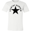 Country Bumpkin Distressed Star 3001C Unisex Jersey Short-Sleeve T-Shirt