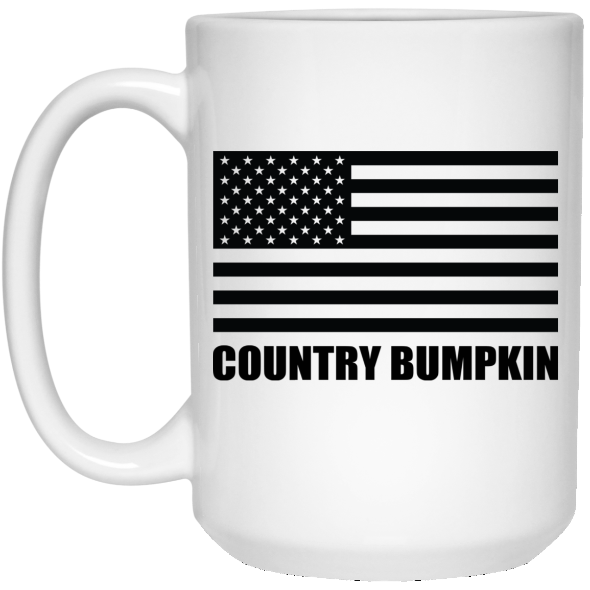 Country Bumpkin American Flag 15 oz. Coffee Mug