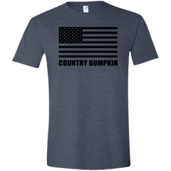 Country Bumpkin American Flag G640 Softstyle T-Shirt