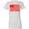 "Country Bumpkin" Red American Flag 6004 Ladies' Favorite T-Shirt
