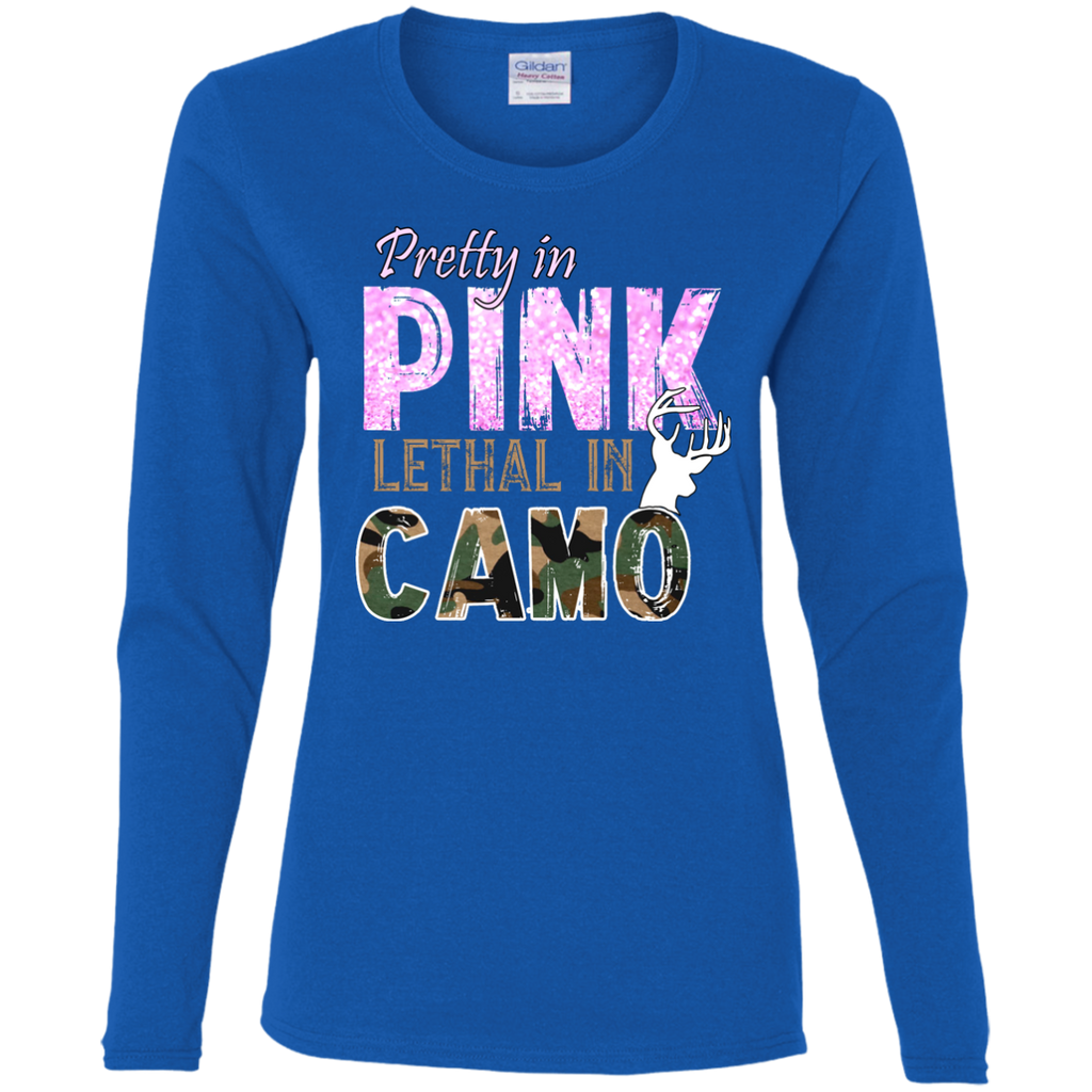 Pretty In Pink. Lethal In Camo 11 oz. Black Mug – Country Bumpkin