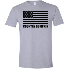 Country Bumpkin American Flag G640 Softstyle T-Shirt