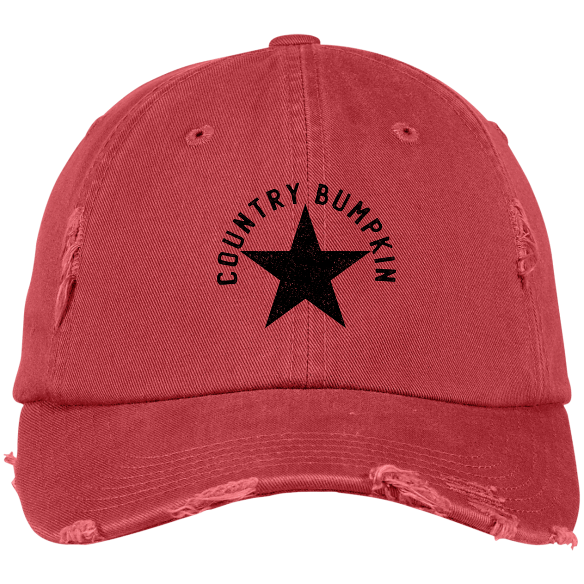 Country Bumpkin Star Distressed Cap