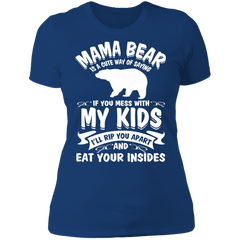 Mama Bear Top NL3900 Next Level Ladies' Boyfriend T-Shirt