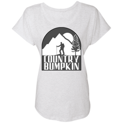 Country Bumpkin Hiker NL6760 Ladies' Triblend Dolman Sleeve
