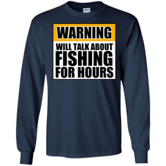 Will Talk About Fishing For Hours LS Ultra Cotton Tshirt