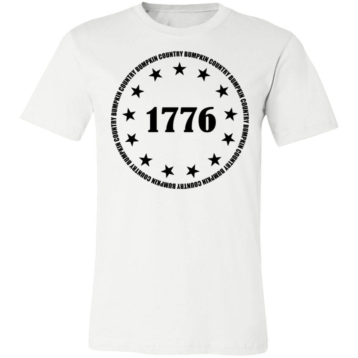 Country Bumpkin 13 stars 1776 3001C Unisex Jersey Short-Sleeve T-Shirt