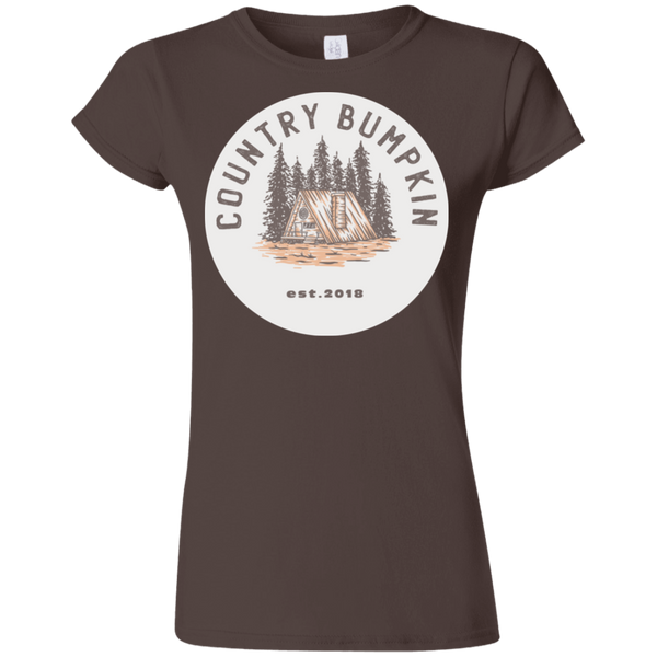 "Country Bumpkin" Cottage Est 2018 G640L Softstyle Ladies' T-Shirt