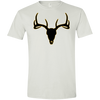 Buck Head Deer Skull G640 Gildan Softstyle T-Shirt
