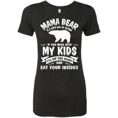 Mama Bear Top NL6710 Next Level Ladies' Triblend T-Shirt