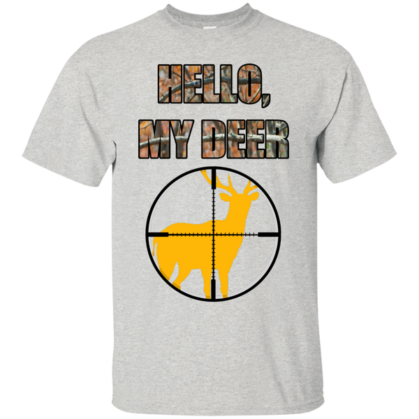 "Hello, My Deer" Custom Ultra Cotton T-Shirt